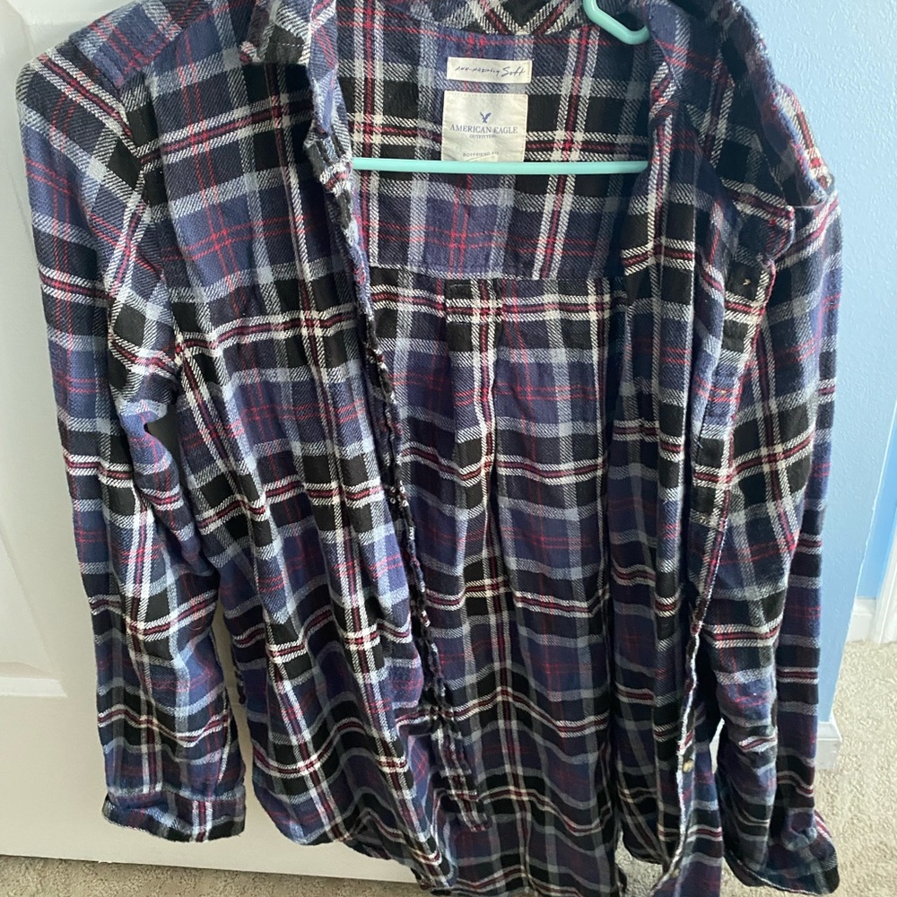 American Eagle Plaid Flannel